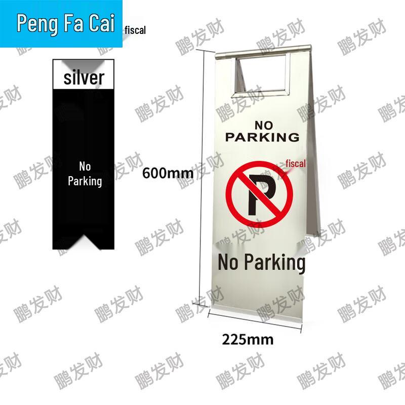 Stainless Steel A-Frame Warning & Parking Sign