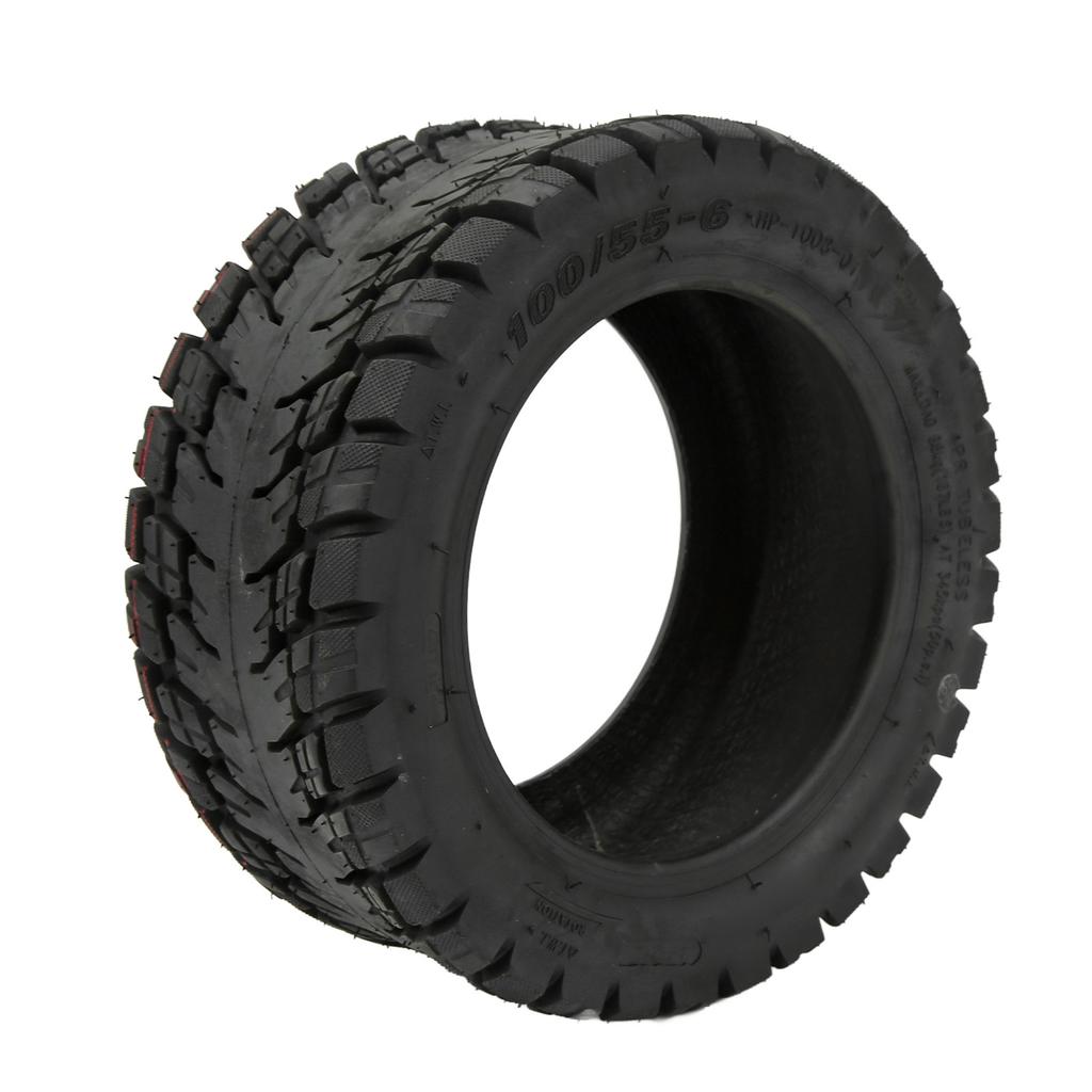 Electric Scooter Tire 11 Inch Off Road Vacuum Rubber Thickened Tire Replacement 100/55 6