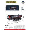 Новий 1/18 Huina 1509 RC Напівпричіп-самосвал Електричний підйомник для RC тракторного вантажівки 1501 Підтримка заднього ліхтаря Ніжка Без звукової системи Модель