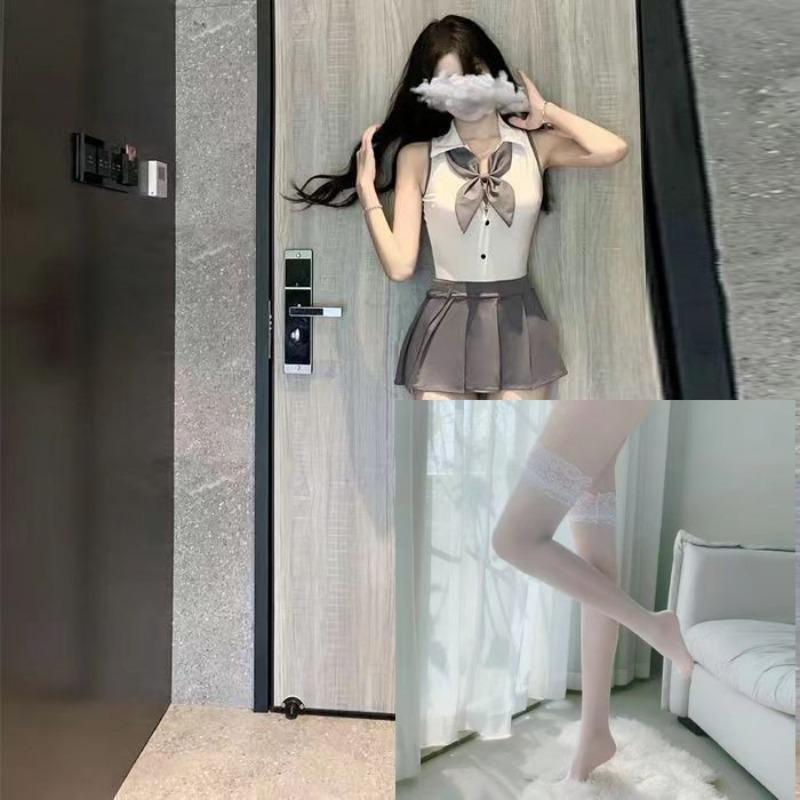 Moon Tide Erotic Underwear Pure Desire Wind Sexy Student Clothing Jk Passion Women Free Pure Temptation Suit Qqny