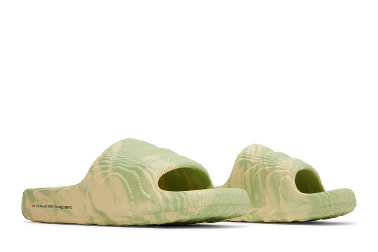 adidas Adilette 22 Slides Magic Lime St Desert Sand