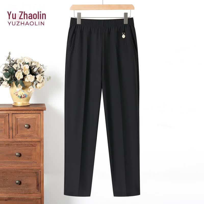 YUZHAOLIN 2026 Women s Summer Straight-Leg Casual Pants 3XL
