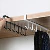 Multipurpose 6 Hook Kitchen Cup Holder Home Accessory for Cabinet and Wall Storage of Mugs and Daily Use Items