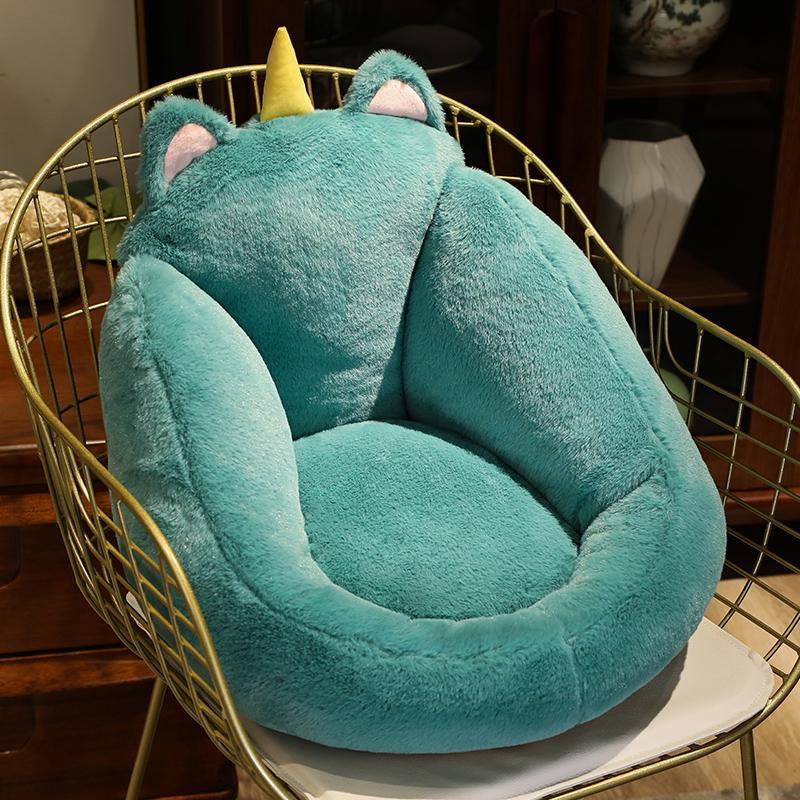 

Милый интегрированный подголовник для животных, ленивый человек, девушка, принцесса, напольная подушка, мягкий коврик, татами, диван, прикроватное украшение, цельный стиль 40x35x13cm -M