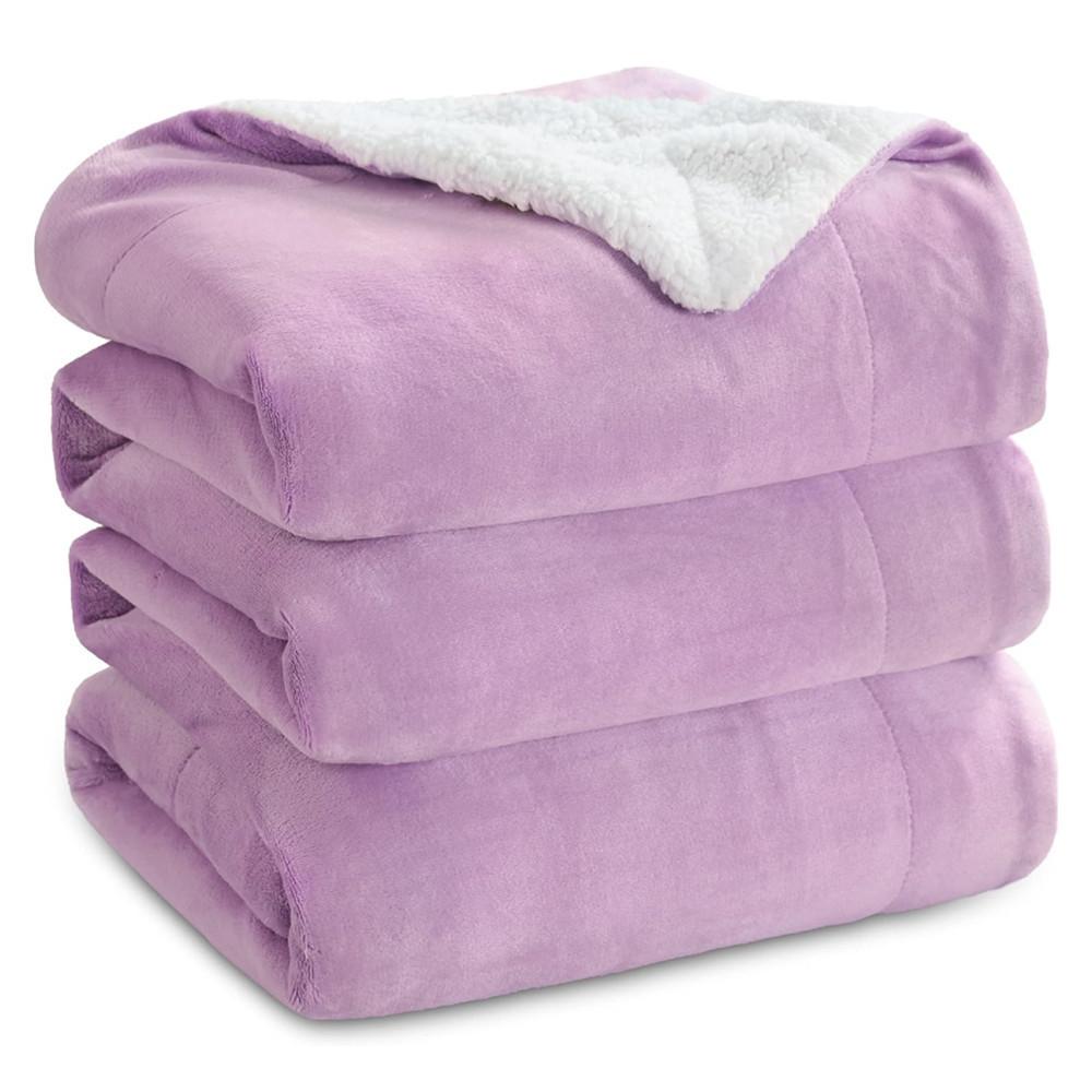 Coral Simplified Fleeces Blanket Thickened Double Layer Lounge Bed Supplies