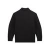 Nike Série Tech Fleece Reimagined Jednobarevná bunda s jedinou kapsou a knoflíky Límec Pánské bundy Černá FB8168-010