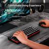 KEMOVE K61SE Mechanical Gaming Keyboard Layout 61 Keys RGB Backlight Red Axis Switch All Keys No Collision Software Macro Compatible Compatible