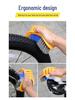 CYLION Bicycle Cleaning Tool Set: Multifunctional Chain & Tire Brushes with Chain Washer