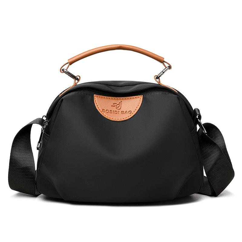 Contrast Color Crossbody Bag Women's Handbag Mother's Bag Oxford Shoulder Shell Small Bag