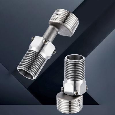 Aço Inoxidável Angulado Curvo Pé Ajuste de Ângulo Alongado Parafuso Excêntrico Canto Espessado Montado na Parede