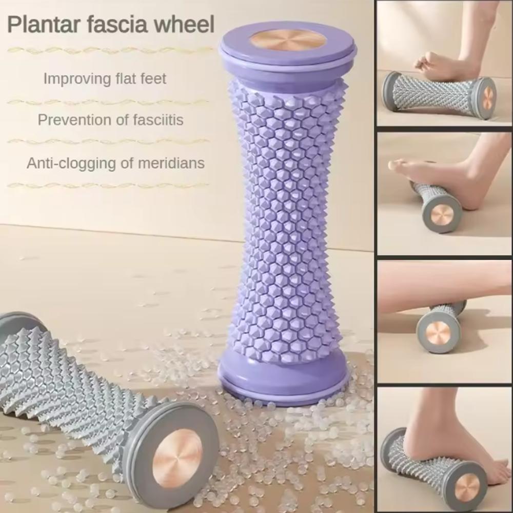 Foot Massager Massage Roller Yoga Massage Ball Plantar Fascia Roller Muscle Relaxation Care Manual Foot Massager Stress Ball