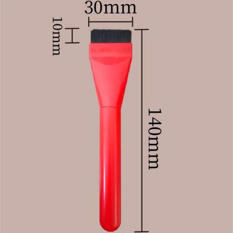 

Ультратонкая кисть для тональной основы с красной ручкой Кисть для контурирования лица с плоской головкой Кисть для растушевки тонального крема Косметические инструменты
