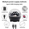 3/6 Colors LED Stage Disco Light for Christmas Party Home KTV Wedding Show DJ Ball Party Lights USB Strobe Lighting