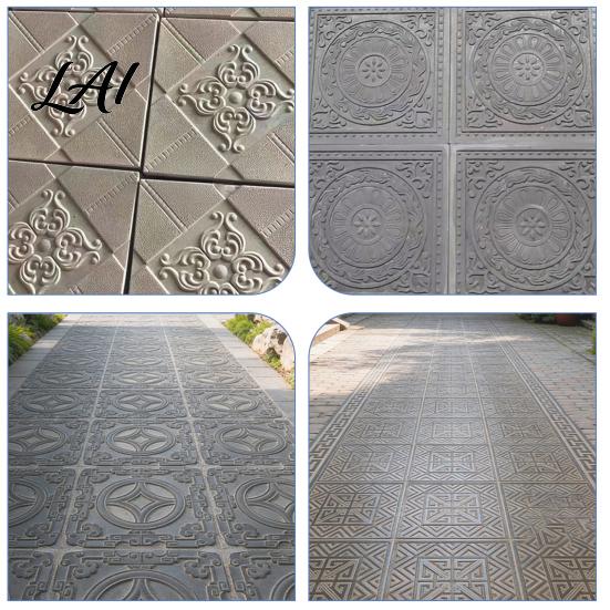 Cement Bestratingsteen Mal Herbruikbare Beton Pad Stapsteen Mal DIY Bestratingsmal Tuin Terras Loopbrug Maken voor Buiten Achtertuin Decoratie Plastic