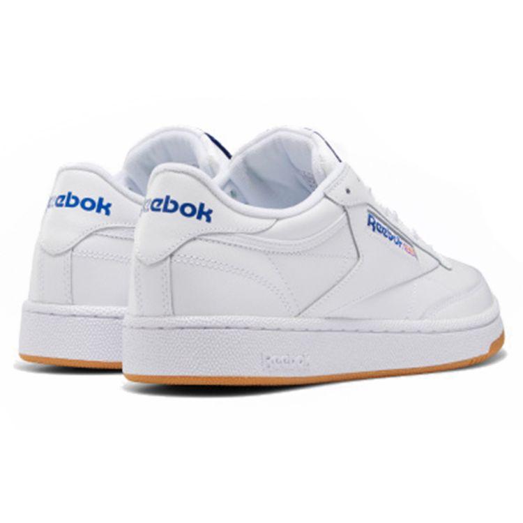 Reebok Club C 85 White Unisex Sneakers Royal Gum AR0459