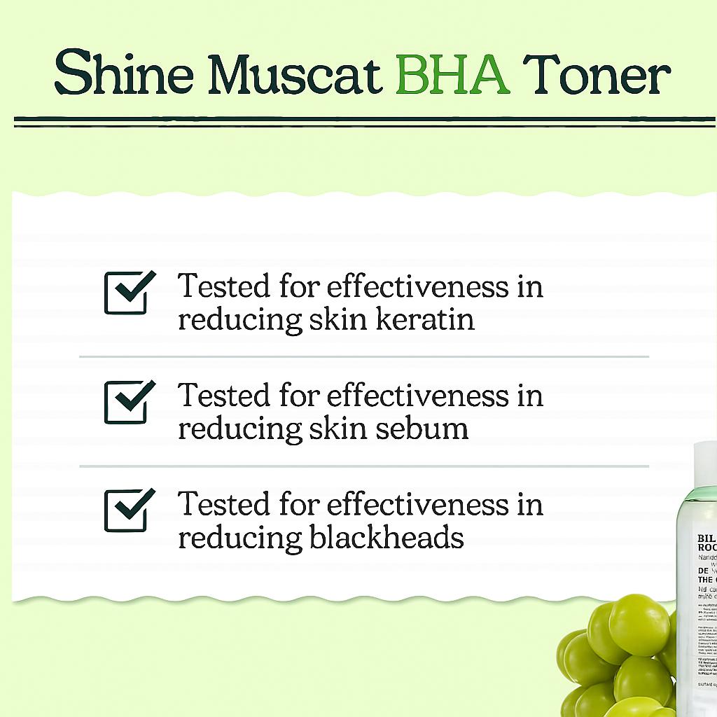 Skinfood Shine Muscat BHA Toner 200ml