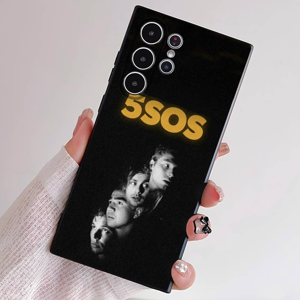 Seconds-of-Summers-5SOS Phone Case For Samsung S Series S21 S22 S23 S24 S25 FE Plus Ultra TPU Soft To Skin-friendly Case