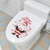 Merry Christmas - Fun Stickers - Santa Claus - Bathroom - Toilet Decoration - Wall Decor