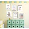 6Pcs Educational Growth Mindset Wall Art Kids Mental Health Therapy Canvas Paintings Positive Affirmations Wall Decor Boho Motivational Quotes