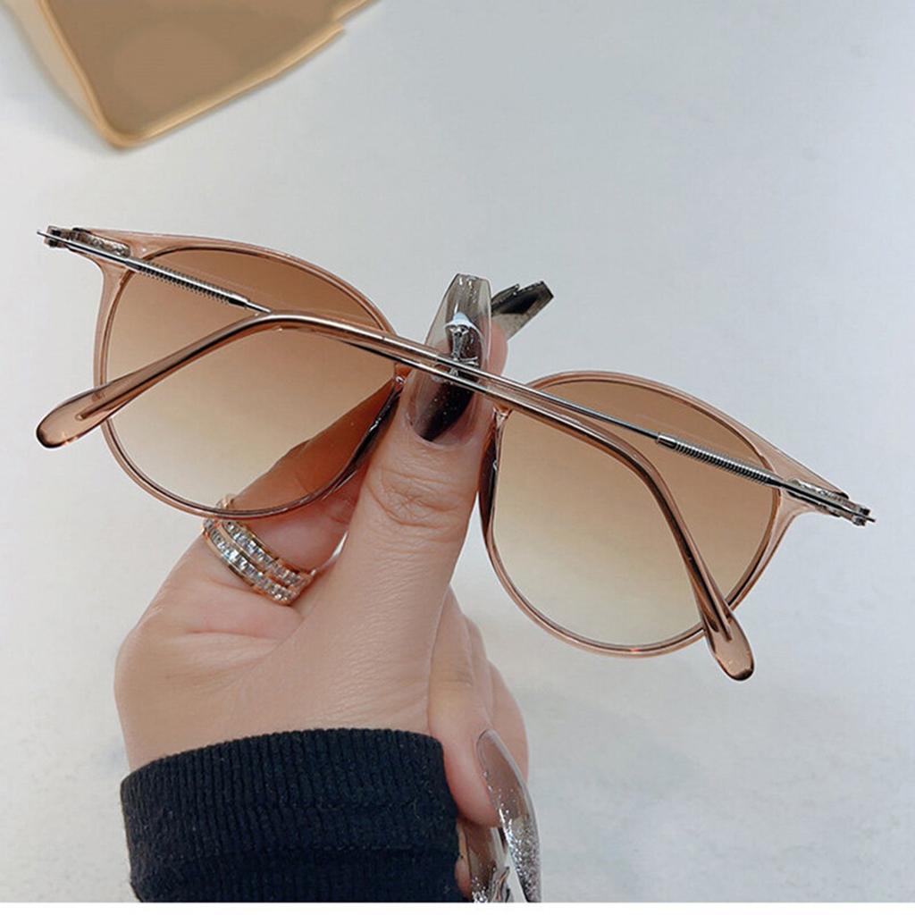 Nova moda coreana óculos de sol femininos óculos de proteção solar ao ar livre