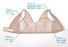 Flat Chest Maker Light Pan Bra for and [Chest-Flattening Shirt, Type, Men's Cosplay, Kimono, Yukata] (LL Size, Black)