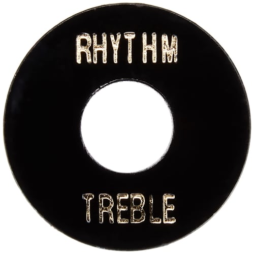 

Scud Rhythm/Treble Plate Black LP-SW-B