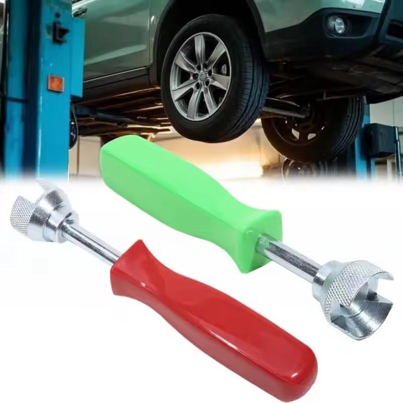 Car Drum Brake Repair Install Tool Hold Down Washer Spring Shoe Compressor Brake Spring Washer Worker Alloy & Plastic 5.7 Inch