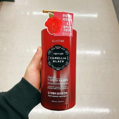 Elastine Camellia Black Treatment 1000ml, 1L, 1 Unit