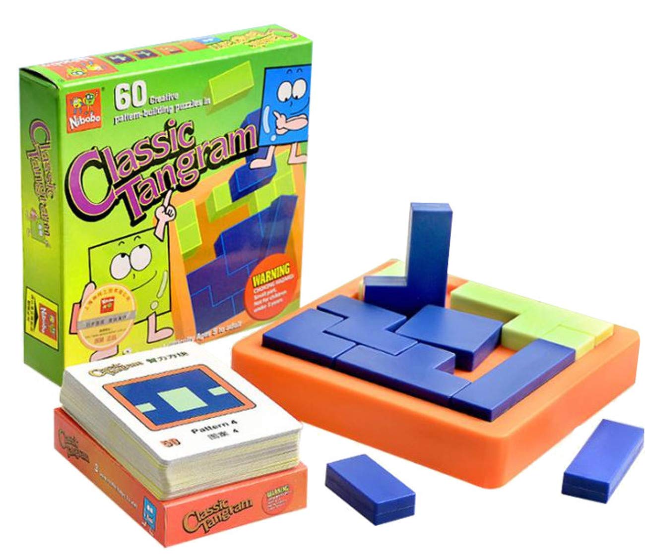 

Little Swallow Tangram Shape Puzzle Board Game, Educational Toy for Kids and Adults, Brain Training, Mosaic, Jigsaw, Family Game, Party, Recreation