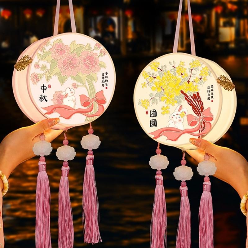 Decorative Lanterns for Middle Autumn Festival Handmade Decorative Scaldfish for Indoor Outdoor Use Holiday Ornament