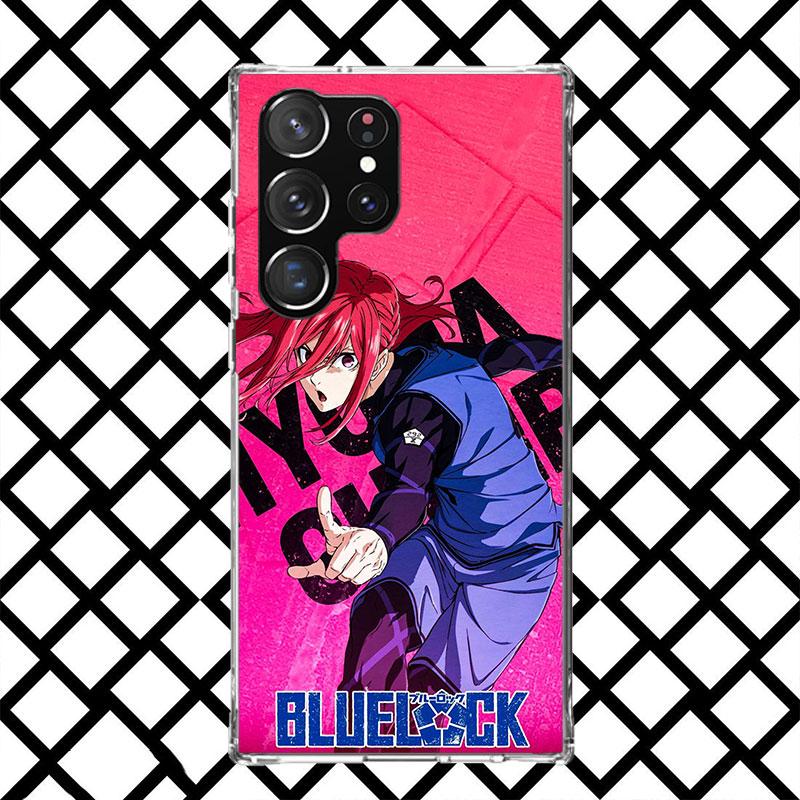 Blue Lock Chigiri Hyoma Phone Case for Samsung Galaxy S26 S25 Edge S24 S23 Ultra S22 Plus S21 FE S20 + Soft Cover Print Fundas G