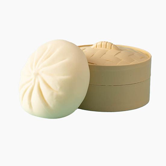 Anti-stress Toy Simulation Fine Workmanship Kneaded Freely Soft Anti-deform Decorative Quick Recovery Food Buns Relieve Stress Toy Daily Use