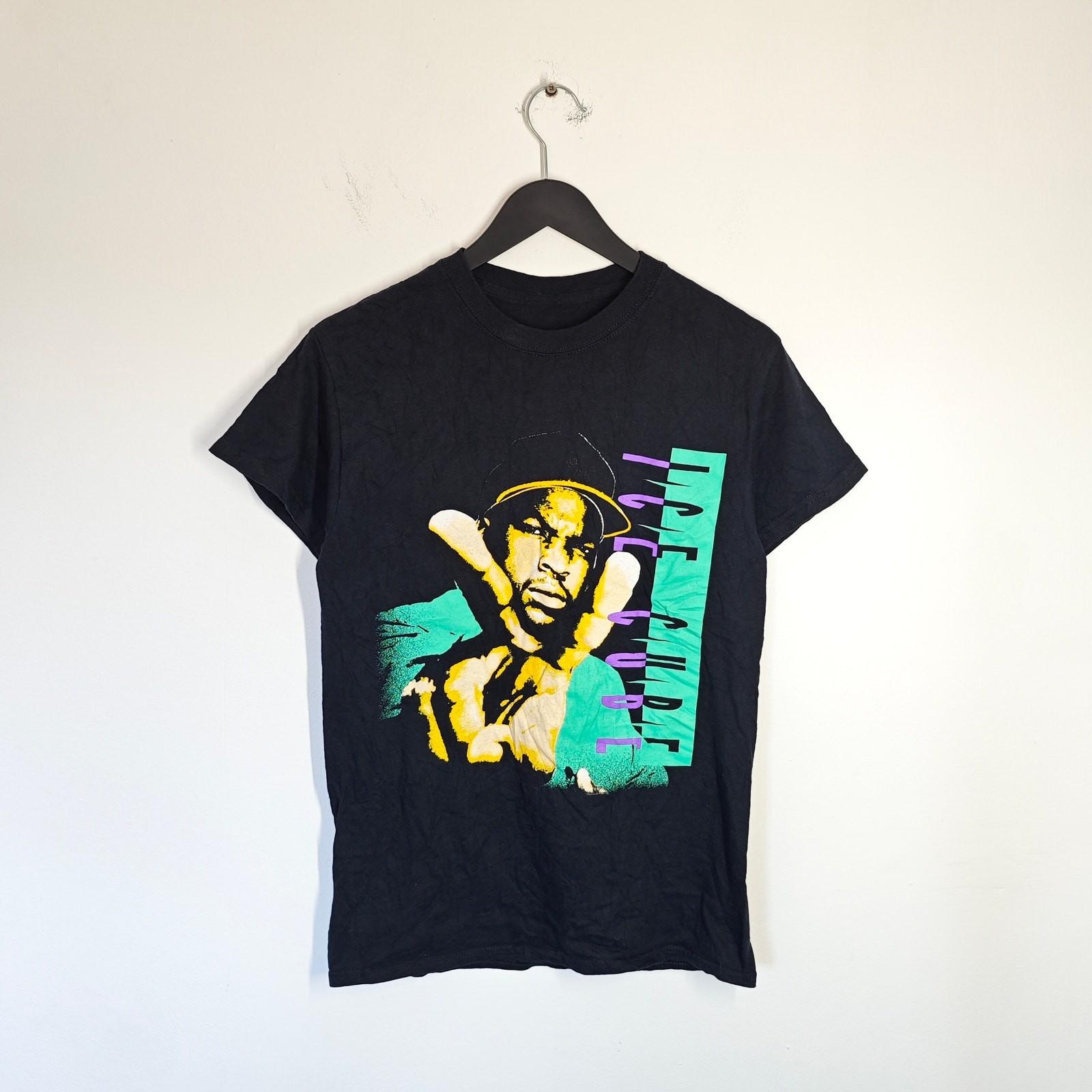 Ice Cube T-Shirt Black Mens Small Band Tee Vintage Style Graphic Print XXL