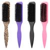 Practical Hair and Beard Brush for Men and Women Soft Bristles for Gentle Skin Portable Grooming Accesories