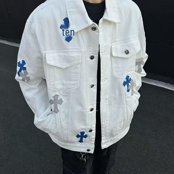 2025 Trendy Men's Hipster Jacket: Spring/Autumn Hong Kong, Japanese Harajuku & Korean Styles – Loose Fit, High Street Fashion