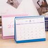 2025 Small Desk Calendar Standing Flip Desktop Calendar Monthly Planner Time Management Organizer for Home Office School