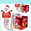 Surprise Christmas Gift Box With Santa Decor For Festive Events Exchange Gift