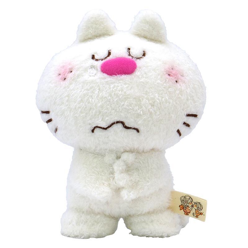 Ado Mizumori Plush Cat S White WH