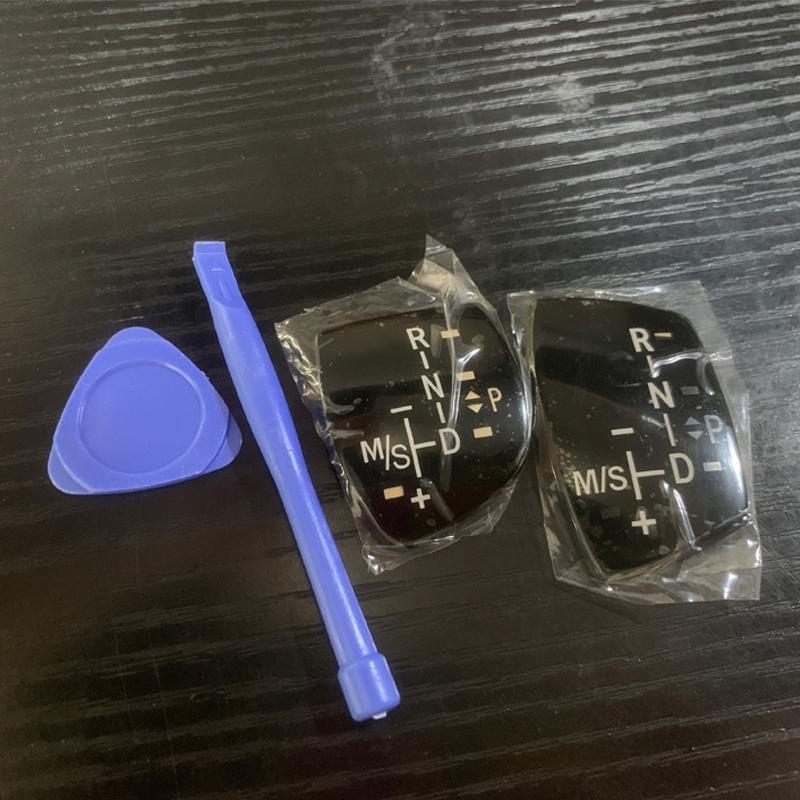 Buton de schimbare a mașinii panou capac buton viteze autocolant de performanță pentru BMW X1 X3 X5 X6 M3 M5 F01 F10 F30 F35 F15 F16