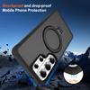 S26 Ultra Phone Case,Compatible With MagSafe Magnetic Stand Shockproof Slim Translucent Case For Samsung Galaxy S26 Ultra