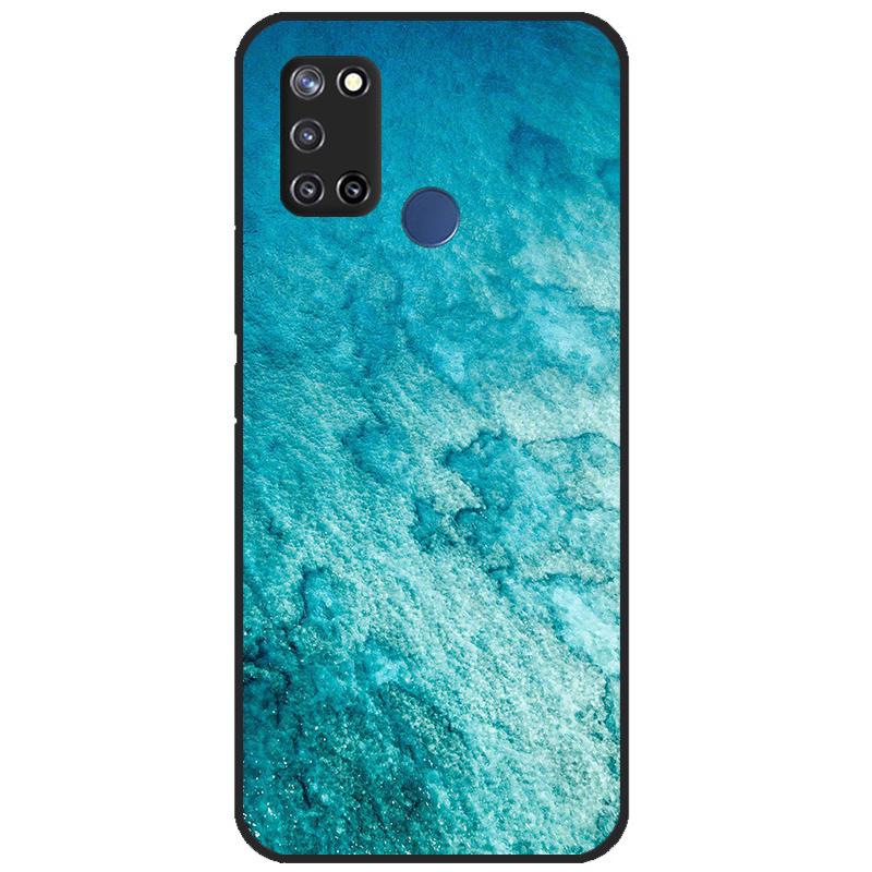 For OPPO Realme 7i Case Sunset Soft Silicon TPU Back Cover For OPPO Realme 7i 7 i RMX2103 Phone Cases Fundas Realme7i Bumper 6.5