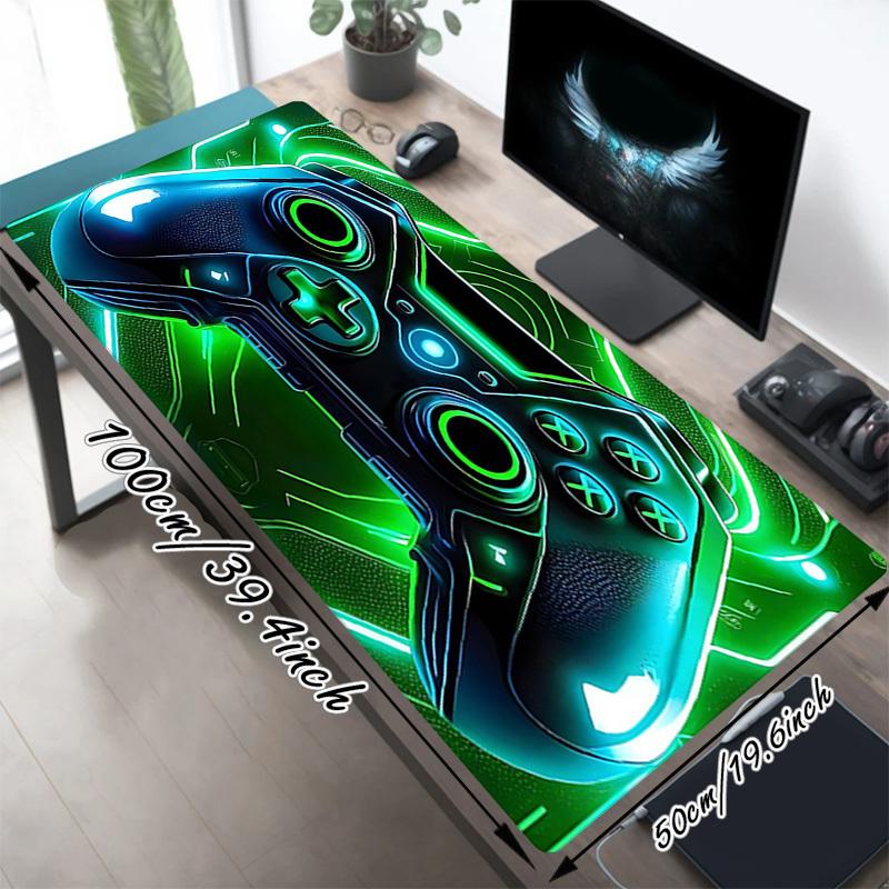 1PC Gamepad Controller Large Durable Mouse Pad Suitable for Office Desks, Gaming Desktops.Non-Slip Back P18
