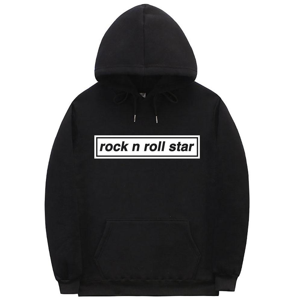

Rock N Roll Star Oasis Band Tribute In The 90s Print Hoodie Men s Vintage Loose Sweatshirt Men Women Fashion Oversized Hoodies 3XL