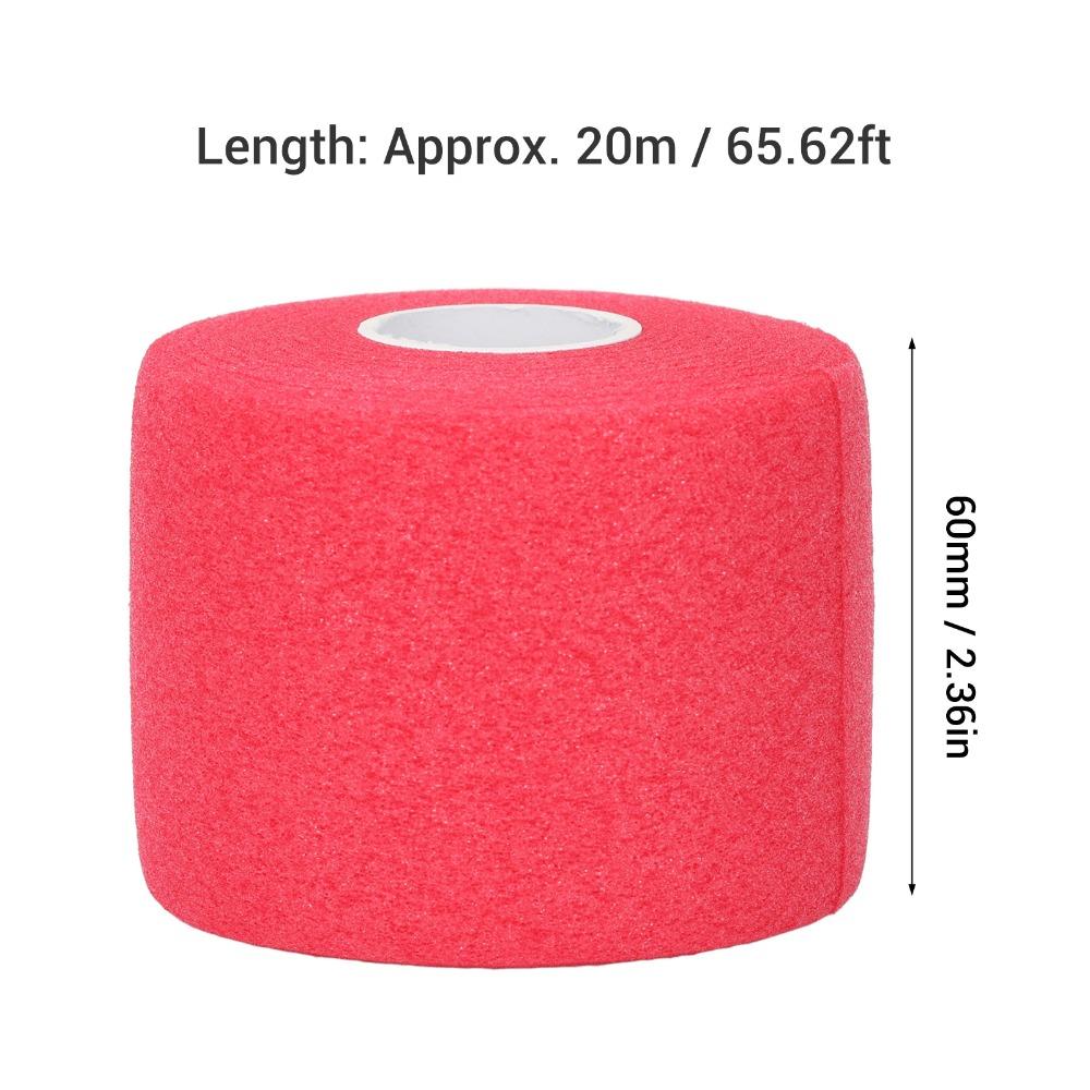 60mm Width Badminton Grip Cushion Wrap 20m Length Shock Absorption Badminton Racket Cushion Anti Skid Tennis Racket Cushion