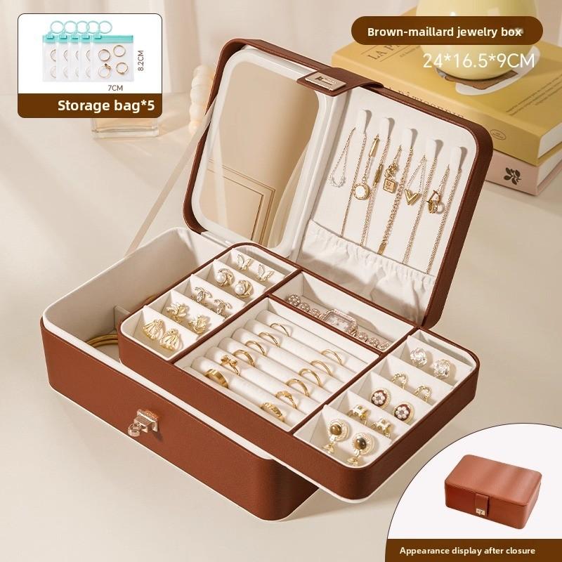 Jewelry Storage Box Earrings Earrings Necklace Hand Jewelry Box