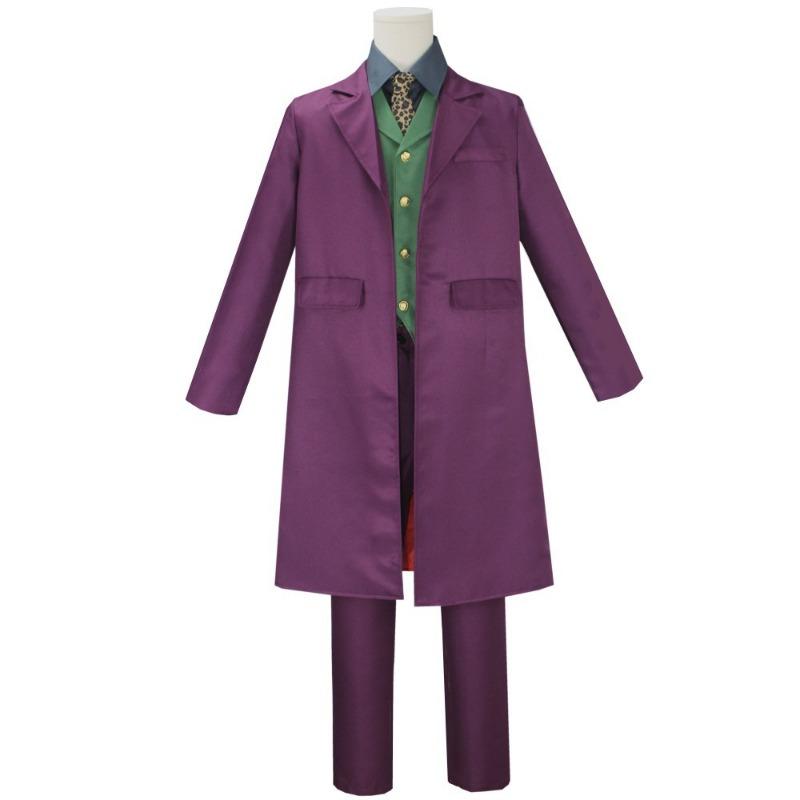 

Бэтмен Темный рыцарь в фиолетовом костюме Джокера Хита Леджера для Хэллоуина S