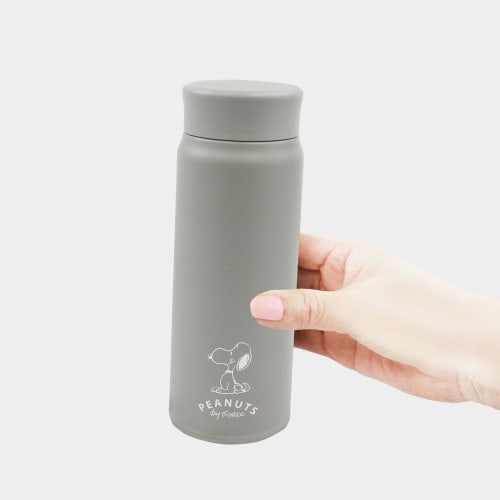 Onishi Ken Seihan PEANUTS SNOOPY Stainless Steel Bottle Gray PD-2911