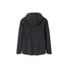 Anta Running Series Logo Print Fleece Hooded Long Sleeve Jacket Women Jacket Black 962245607-4