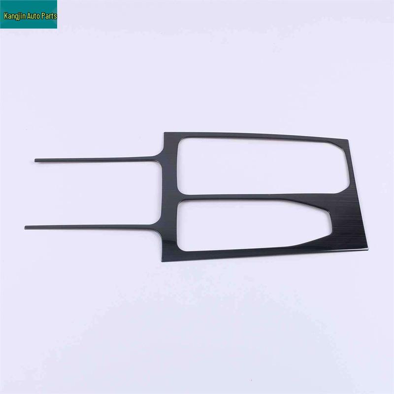 Black Titanium Brushed Stainless Steel Interior Mod for Great Wall Haval Big Dog - Gear Shift & Glass Lift Panels