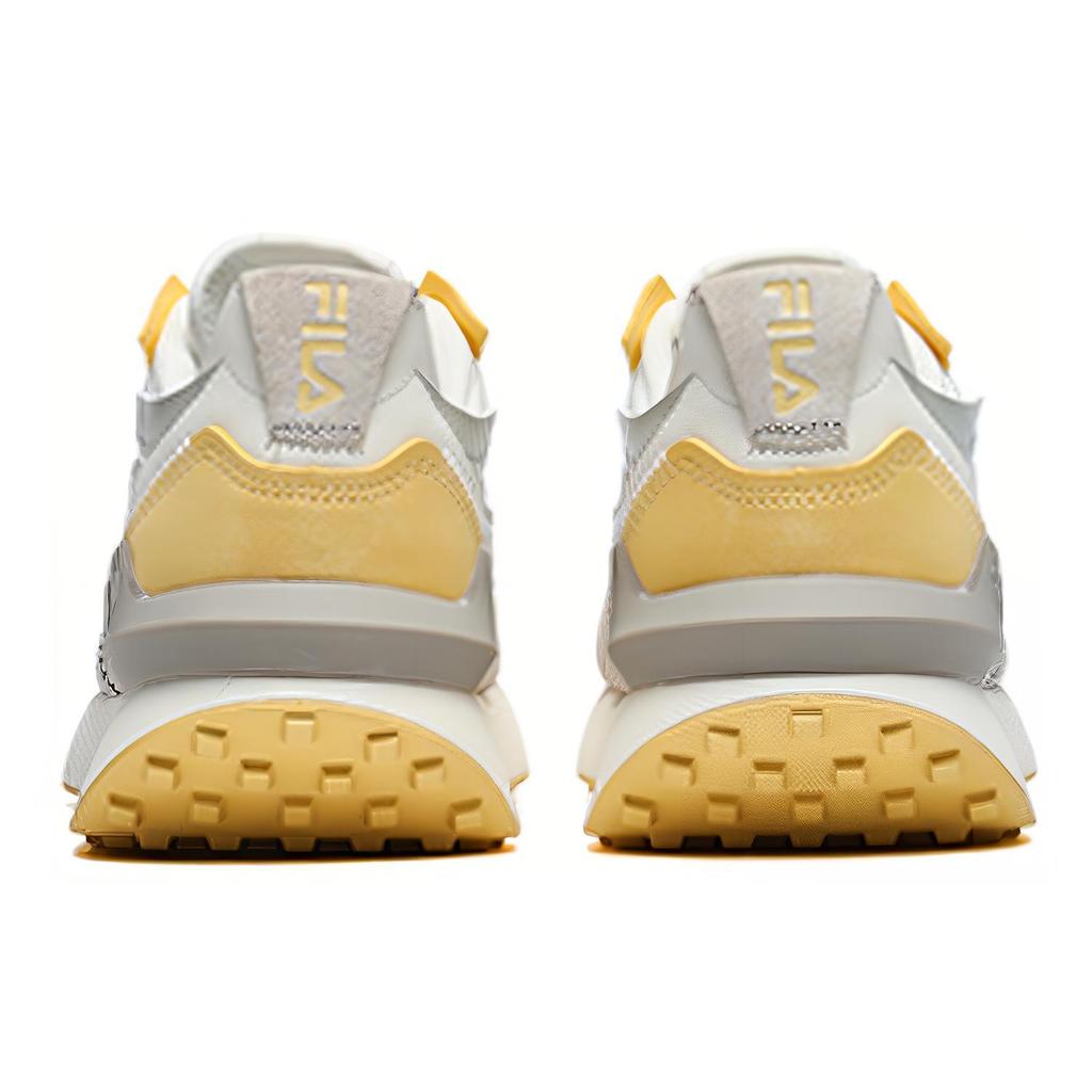 New FILA Erico Knife Fish Low Top Casual Shoes Women's White Yellow F12W232146FSA